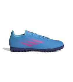 Guayos-adidas-para-hombre-X-Speedflow.4-Tf-para-futbol-color-azul.-Lateral-Externa-Derecha