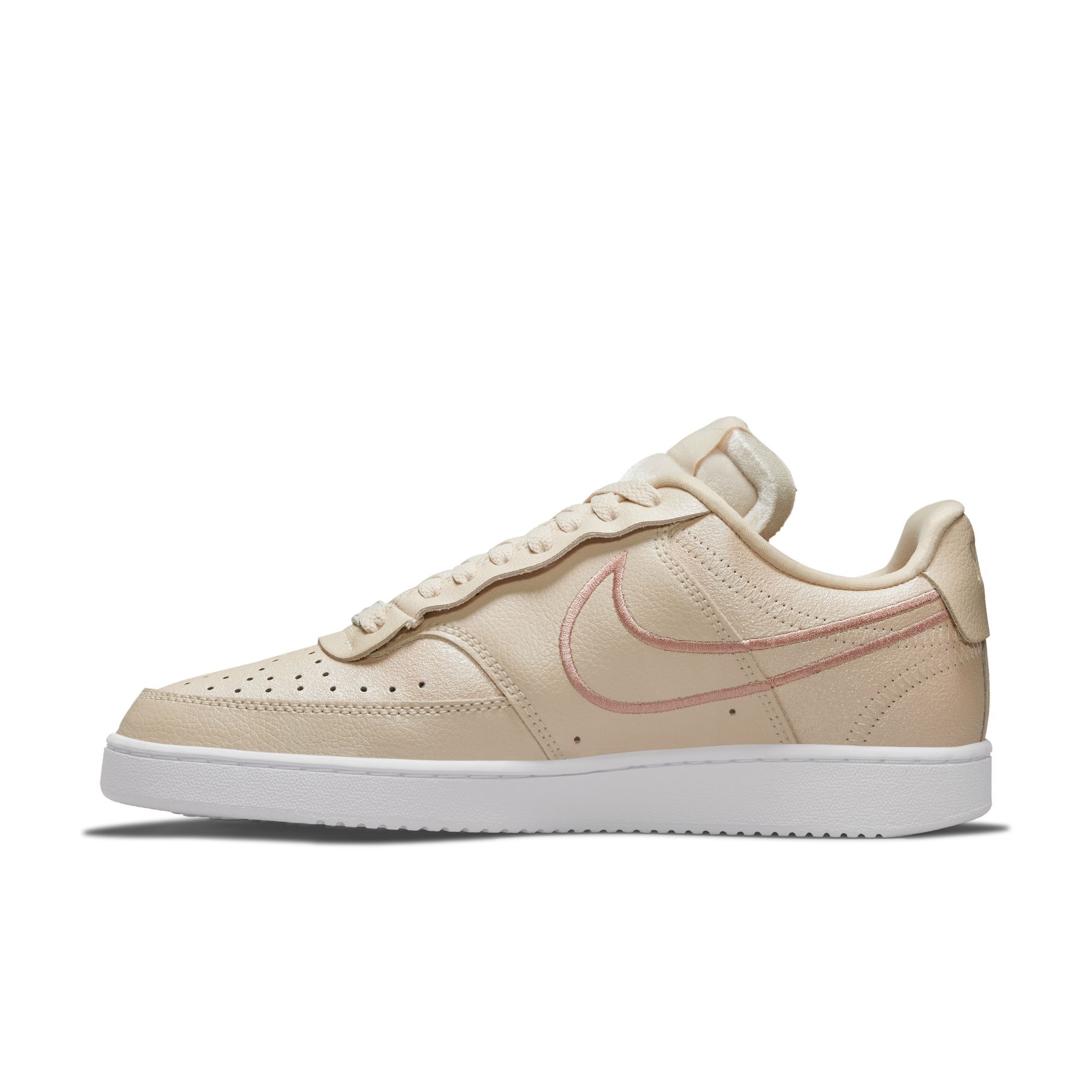 Nike W Nike Court Vision Lo Prm Imp Tenis beige de mujer lifestyle
