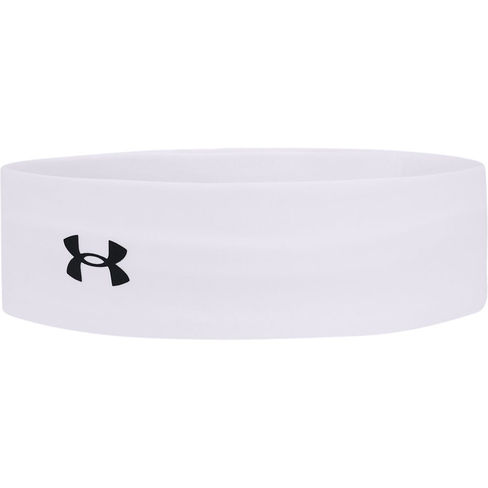 UA Play Up Headband Banda blanco de mujer para entrenamiento