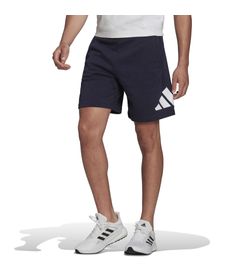 Pantaloneta-adidas-para-hombre-M-Fi-3Bar-Short-para-moda-color-azul.-Frente-Sobre-Modelo