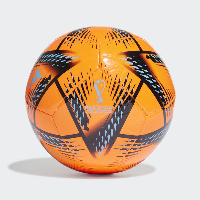 Balon-adidas-para-hombre-Wc22-Clb-para-futbol-color-naranja.-Frente-Sin-Modelo