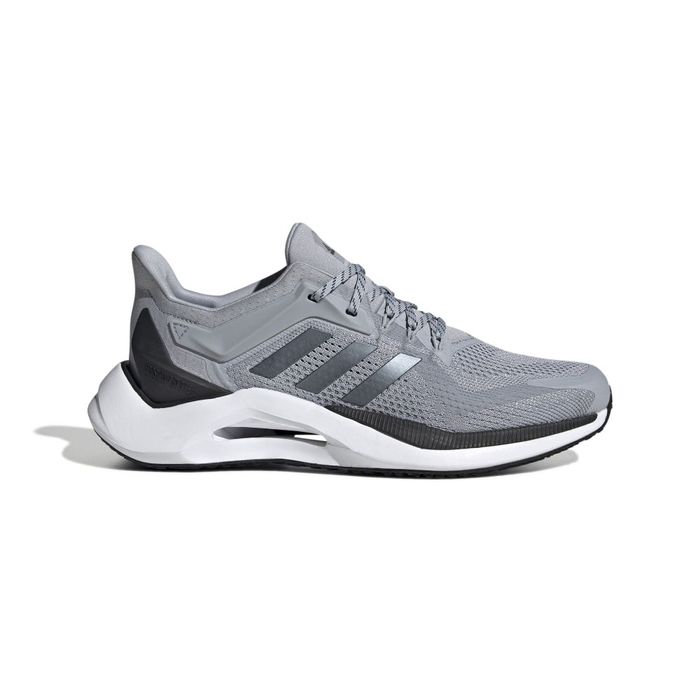 Tenis-adidas-para-hombre-Alphatorsion-2.0-para-correr-color-gris.-Lateral-Externa-Derecha