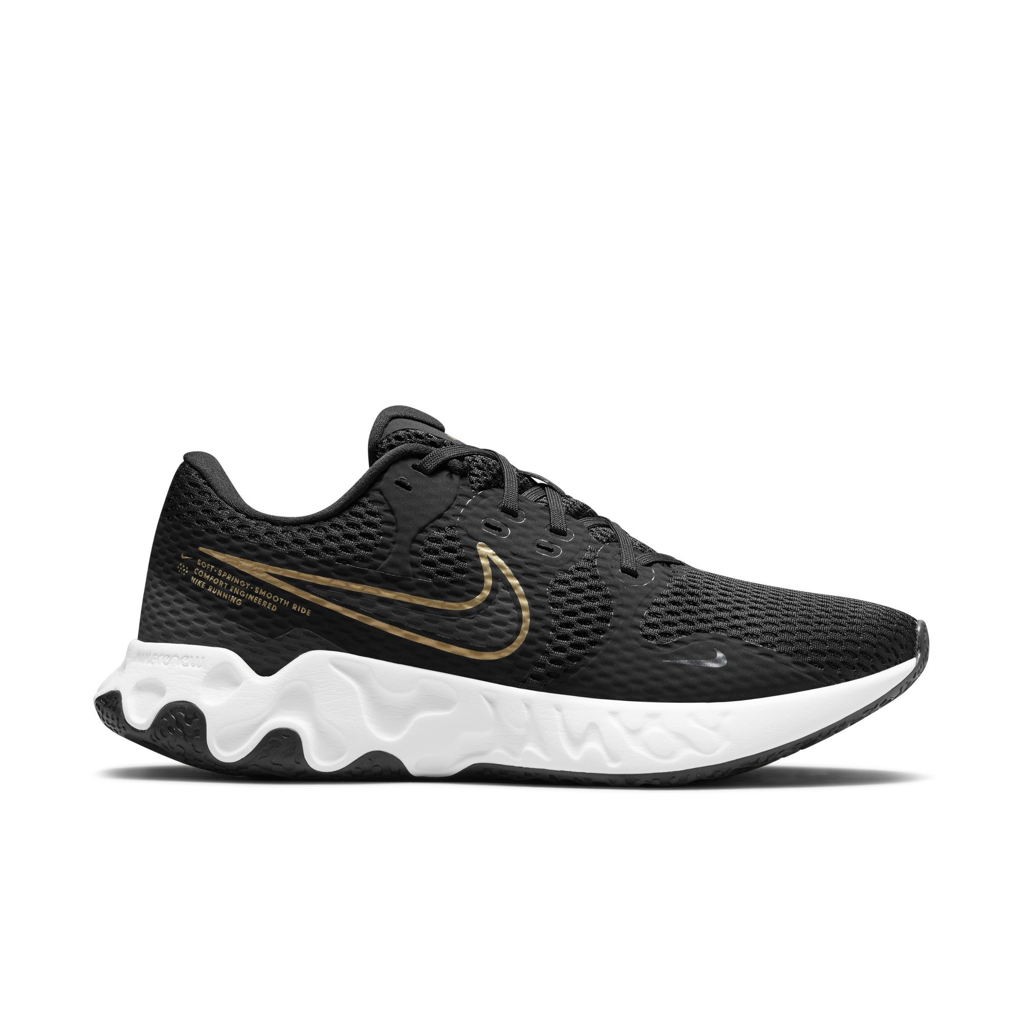 Nike Renew Ride 2 Tenis negro de hombre para correr