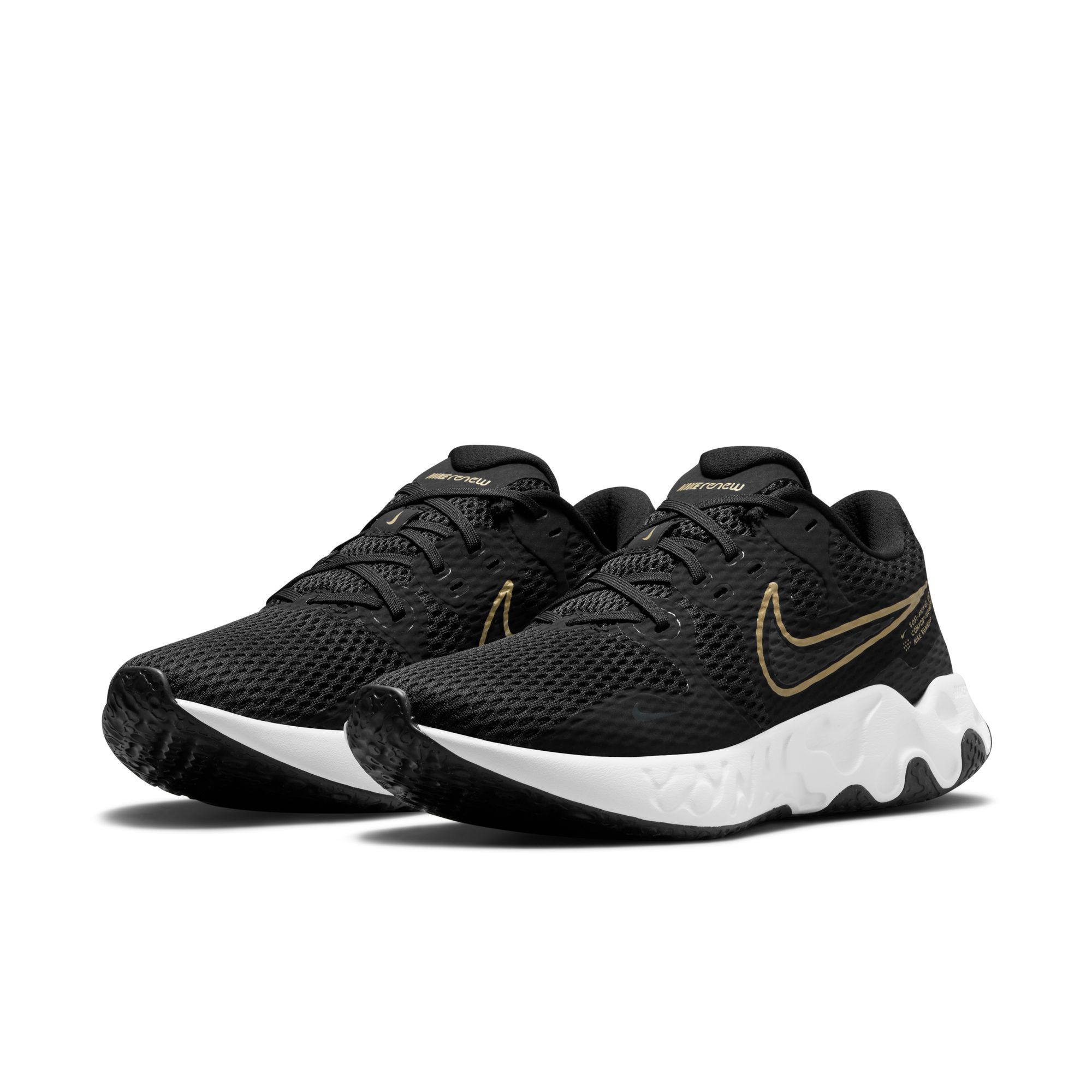 Nike Renew Ride 2 Tenis negro de hombre para correr