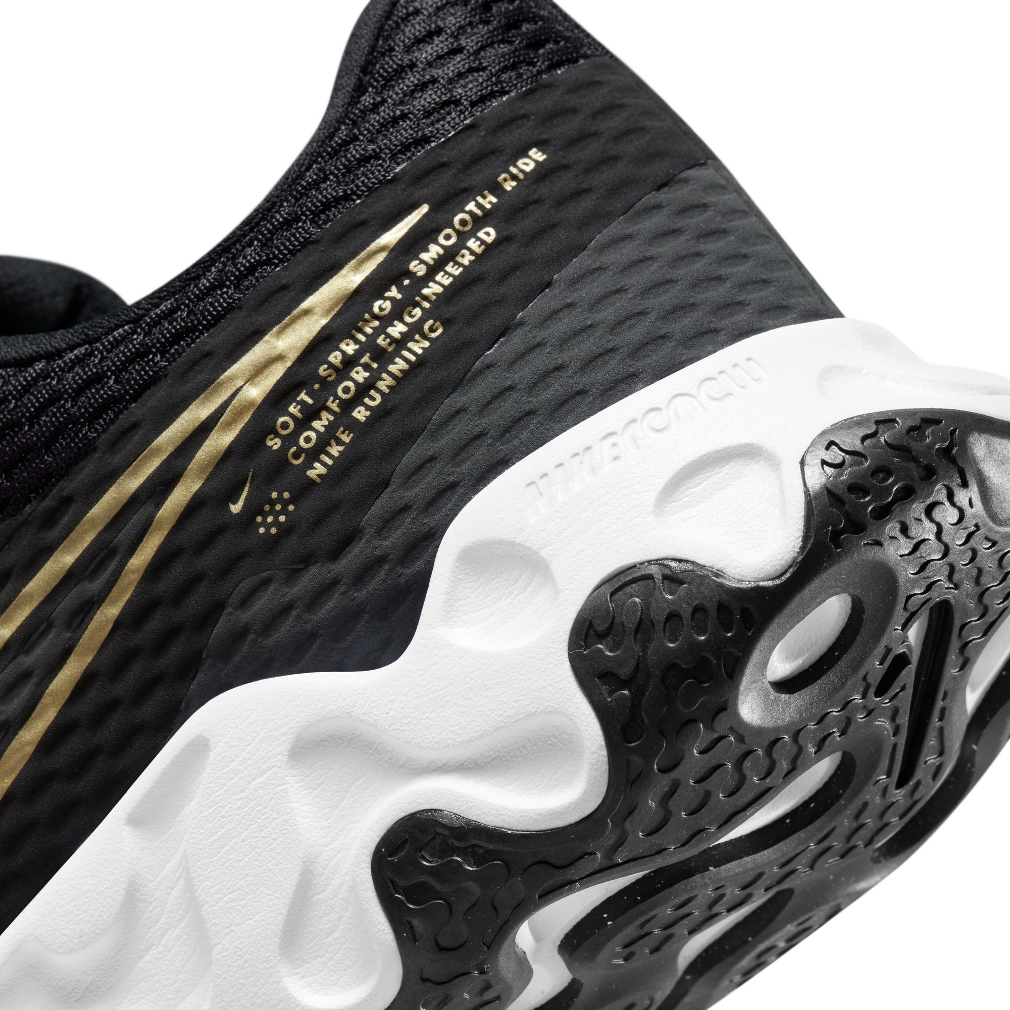 Nike Renew Ride 2 Tenis negro de hombre para correr