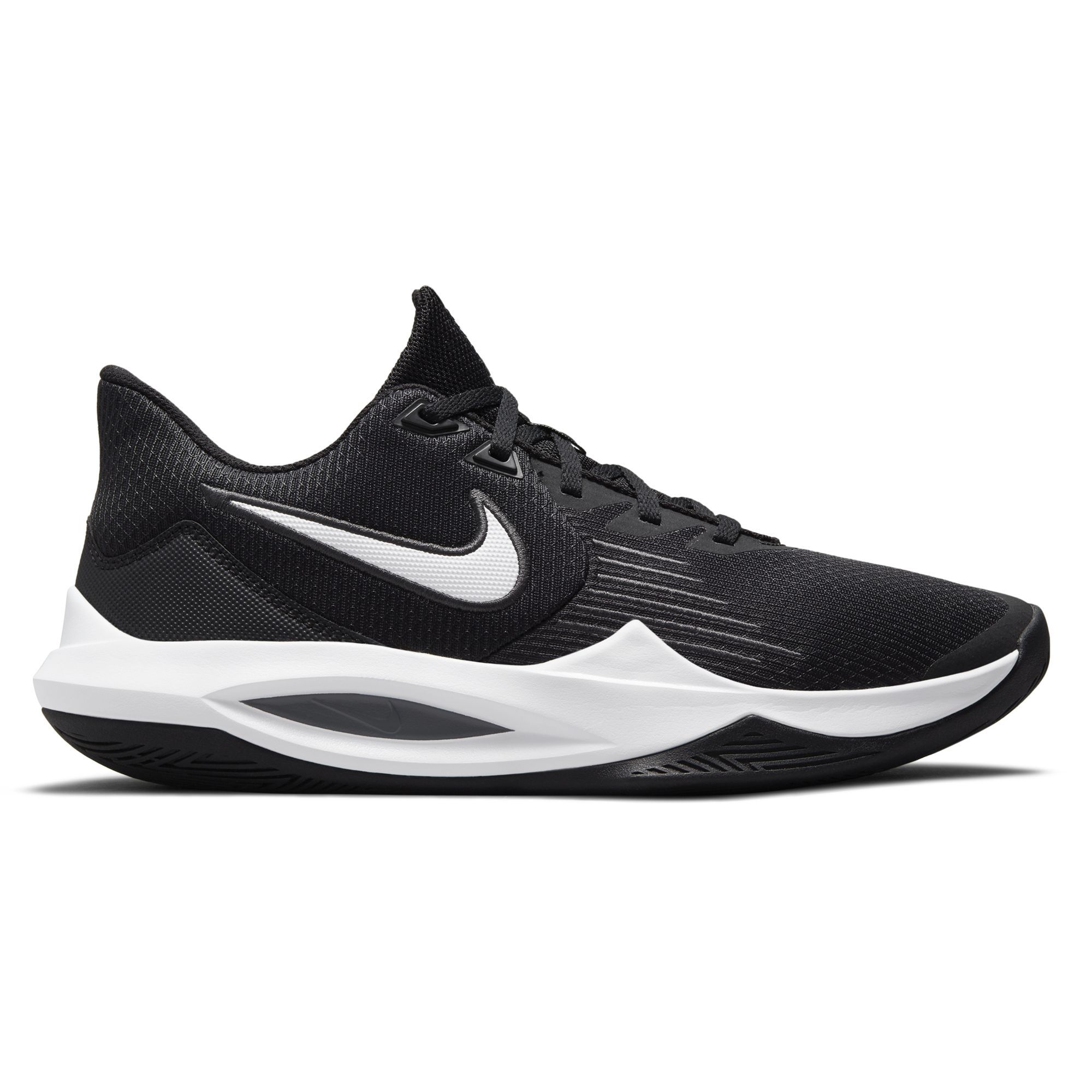 Nike Precision V Tenis negro de hombre para baloncesto
