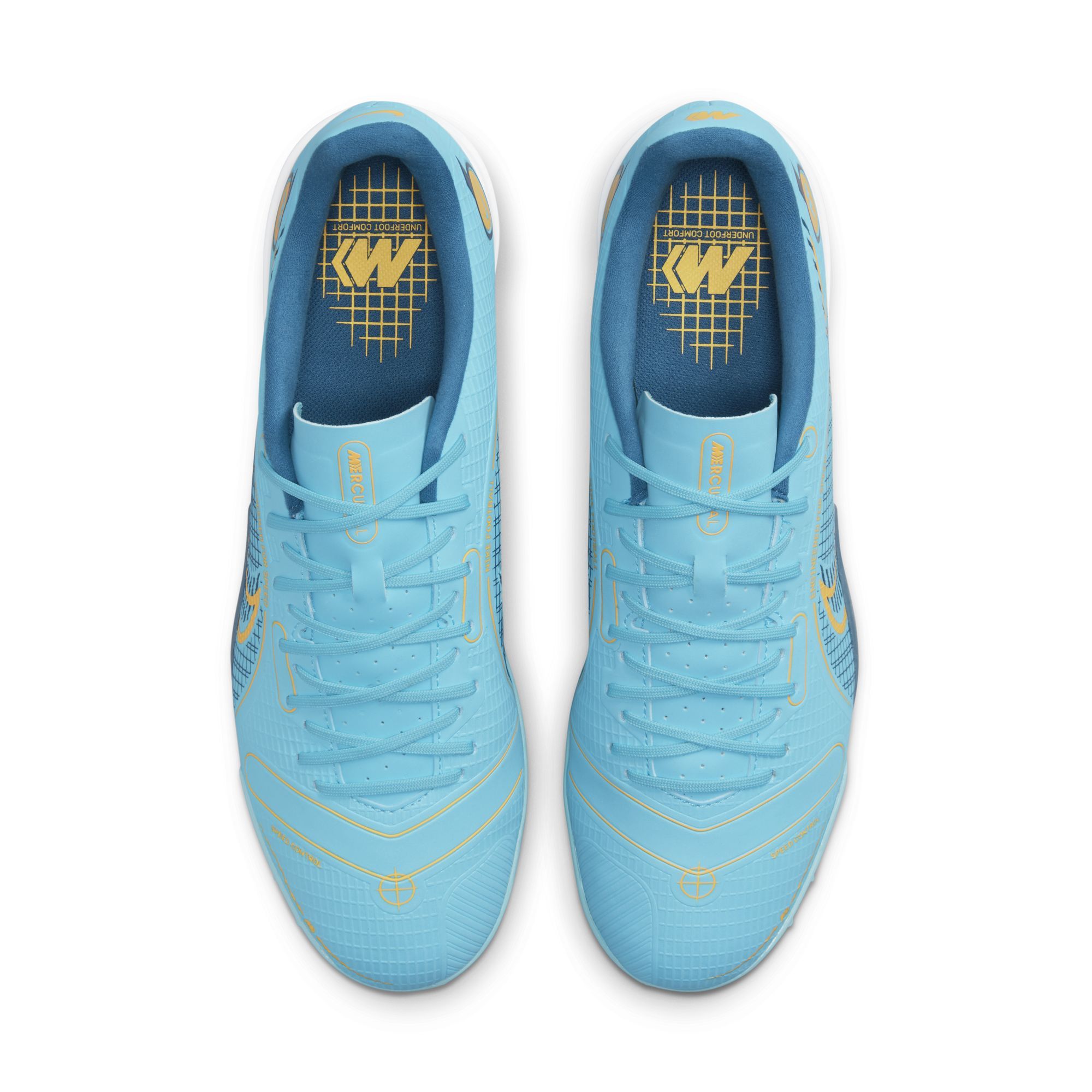 Nike Vapor 14 Academy Tf Guayos azul de hombre para futbol