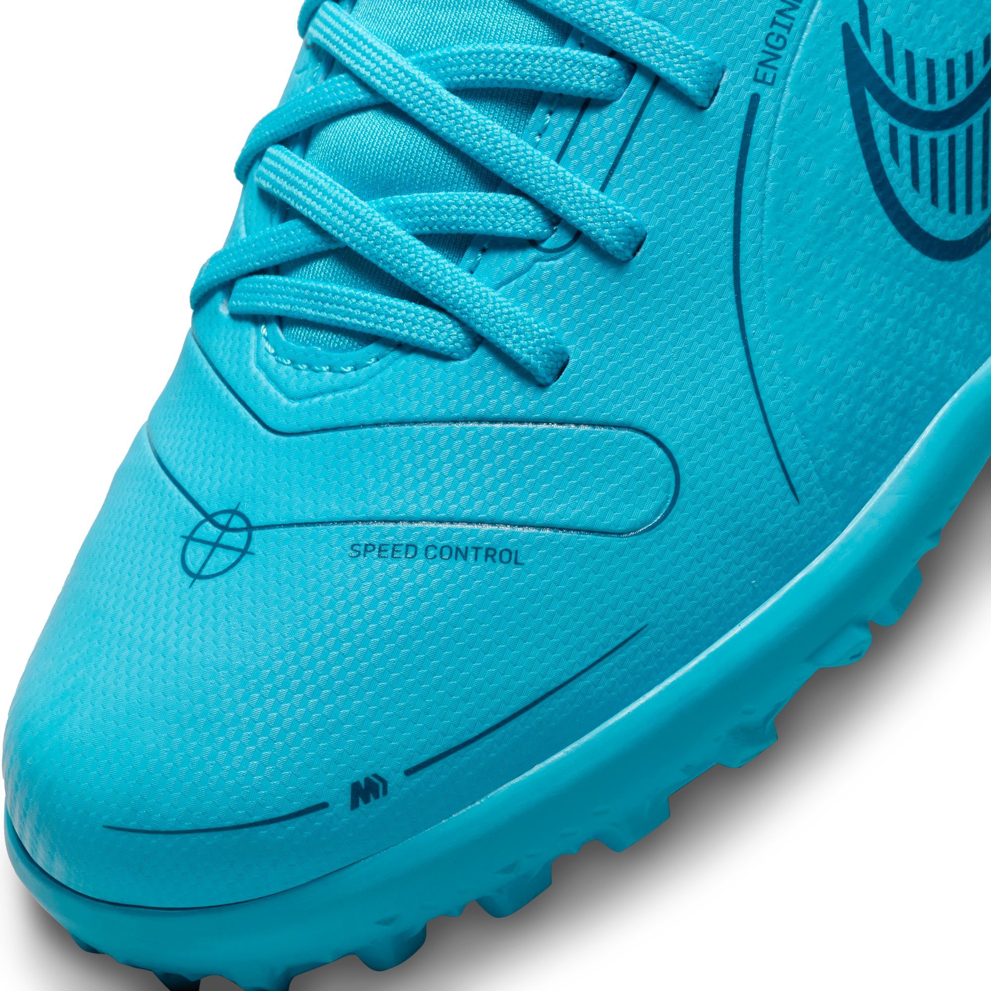 Nike Jr Superfly 8 Club Tf Guayos azul de niño para futbol