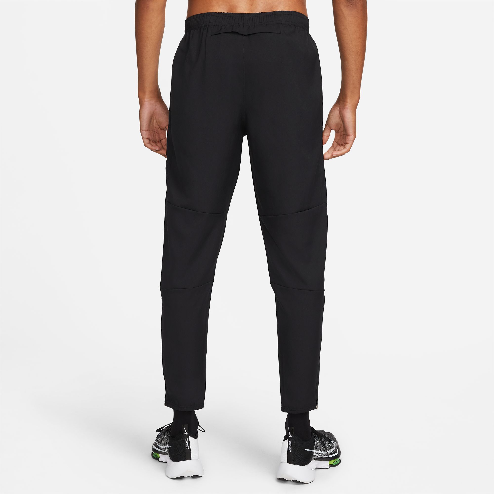Nike M Nk Df Wr Chllgr Wvn Gx Pant Pantalón negro de hombre para correr