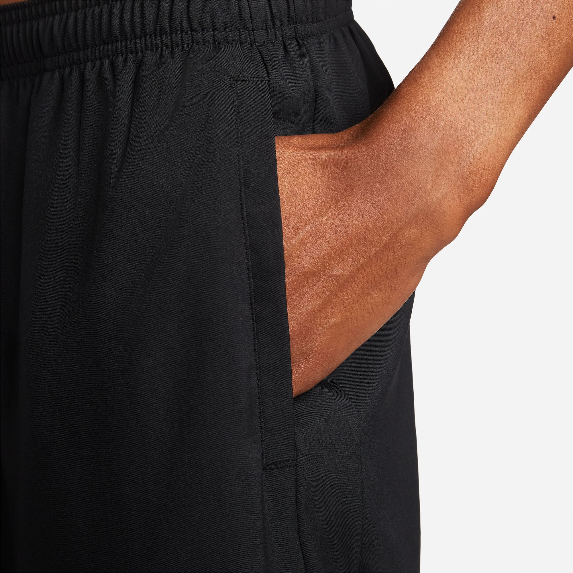 Nike M Nk Df Wr Chllgr Wvn Gx Pant Pantalón negro de hombre para correr