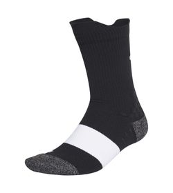 Medias-adidas-para-hombre-Runxub22-Sock-para-correr-color-negro.-Frente-Sin-Modelo