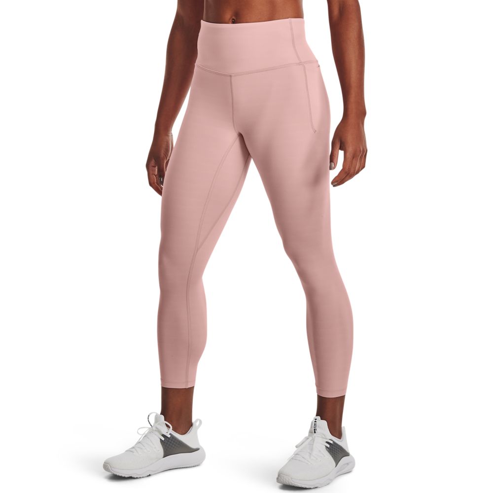 UA Idian Ankle Leg Licra rosado de mujer para entrenamiento