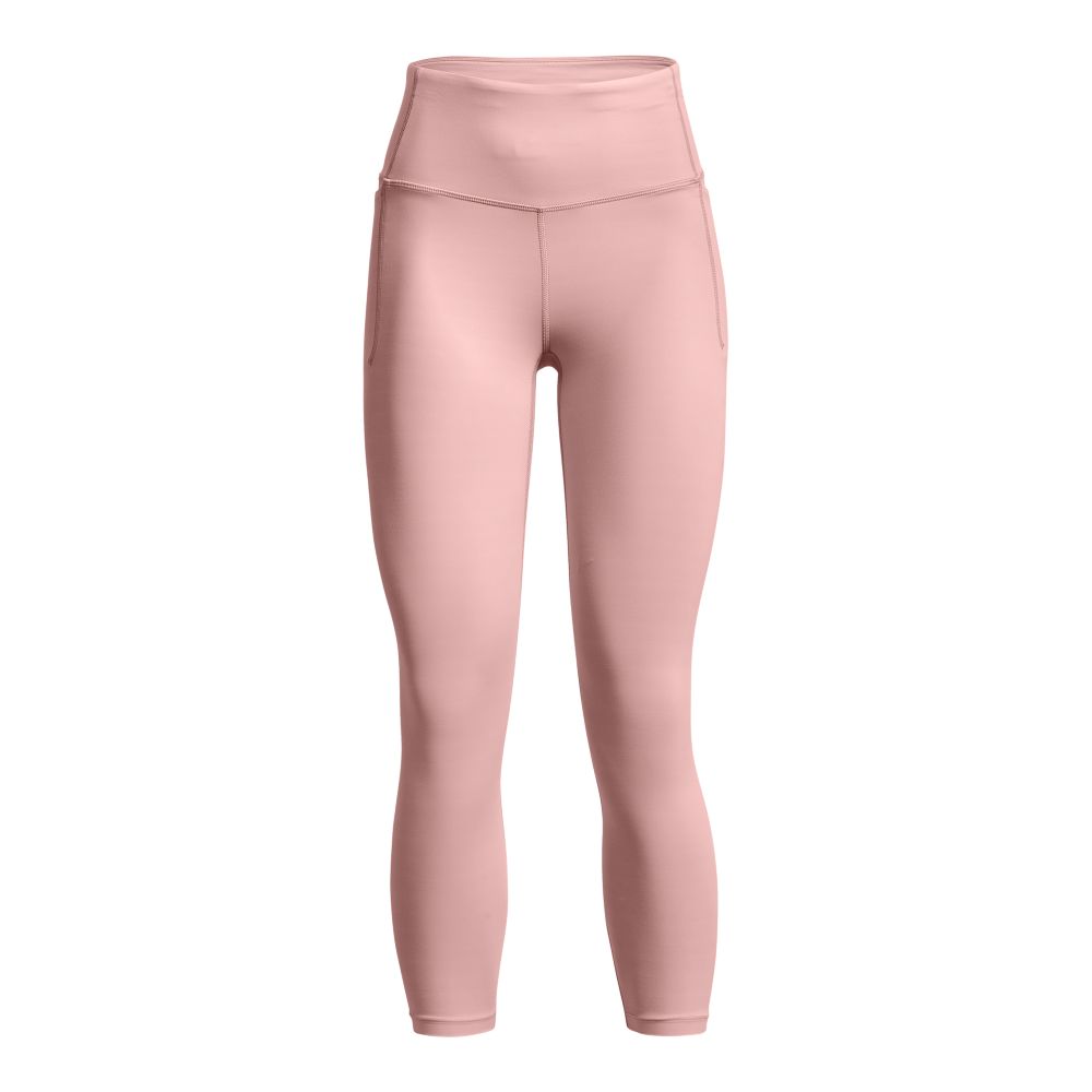 UA Idian Ankle Leg Licra rosado de mujer para entrenamiento