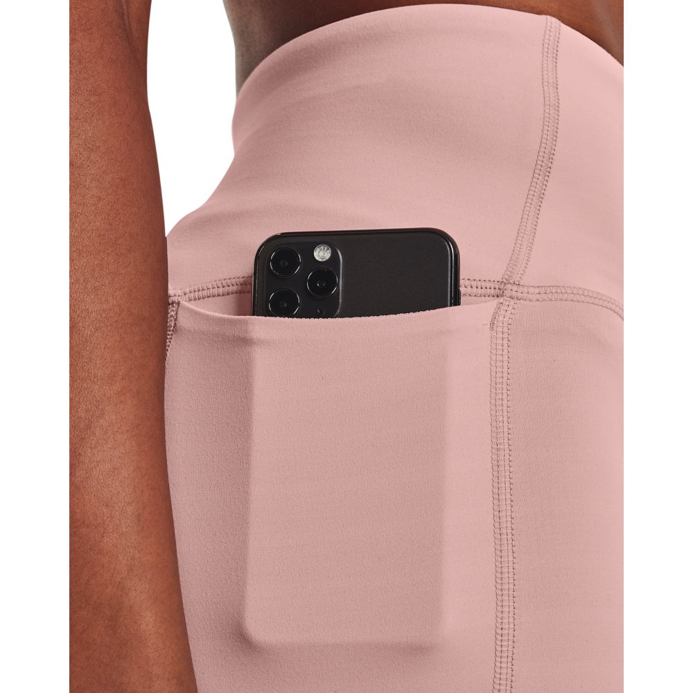 UA Idian Ankle Leg Licra rosado de mujer para entrenamiento