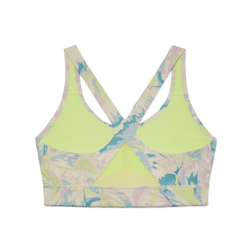 UA Smartform Rush Mid Print Top multicolor de mujer para entrenamiento