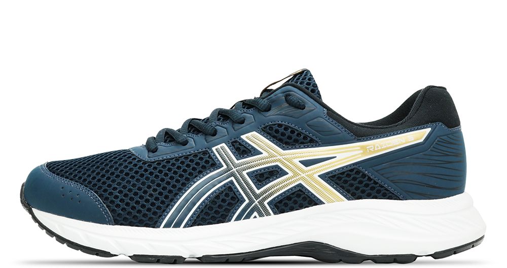 Asics Raiden 3 Tenis azul de hombre para correr