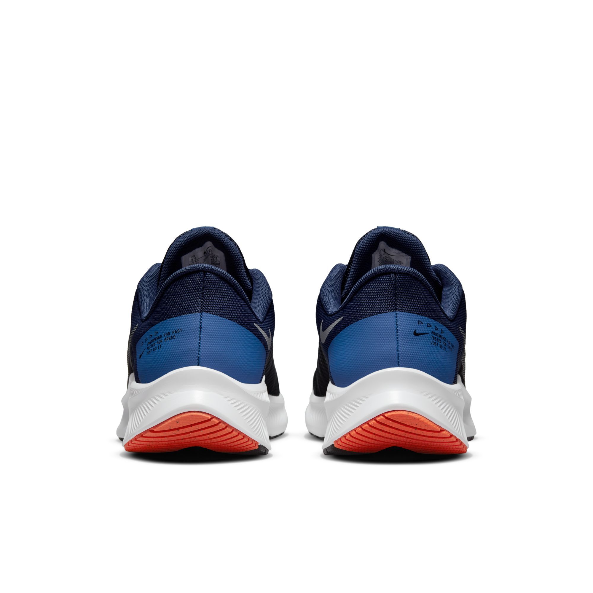 Nike Quest 4 Tenis negro de hombre para correr