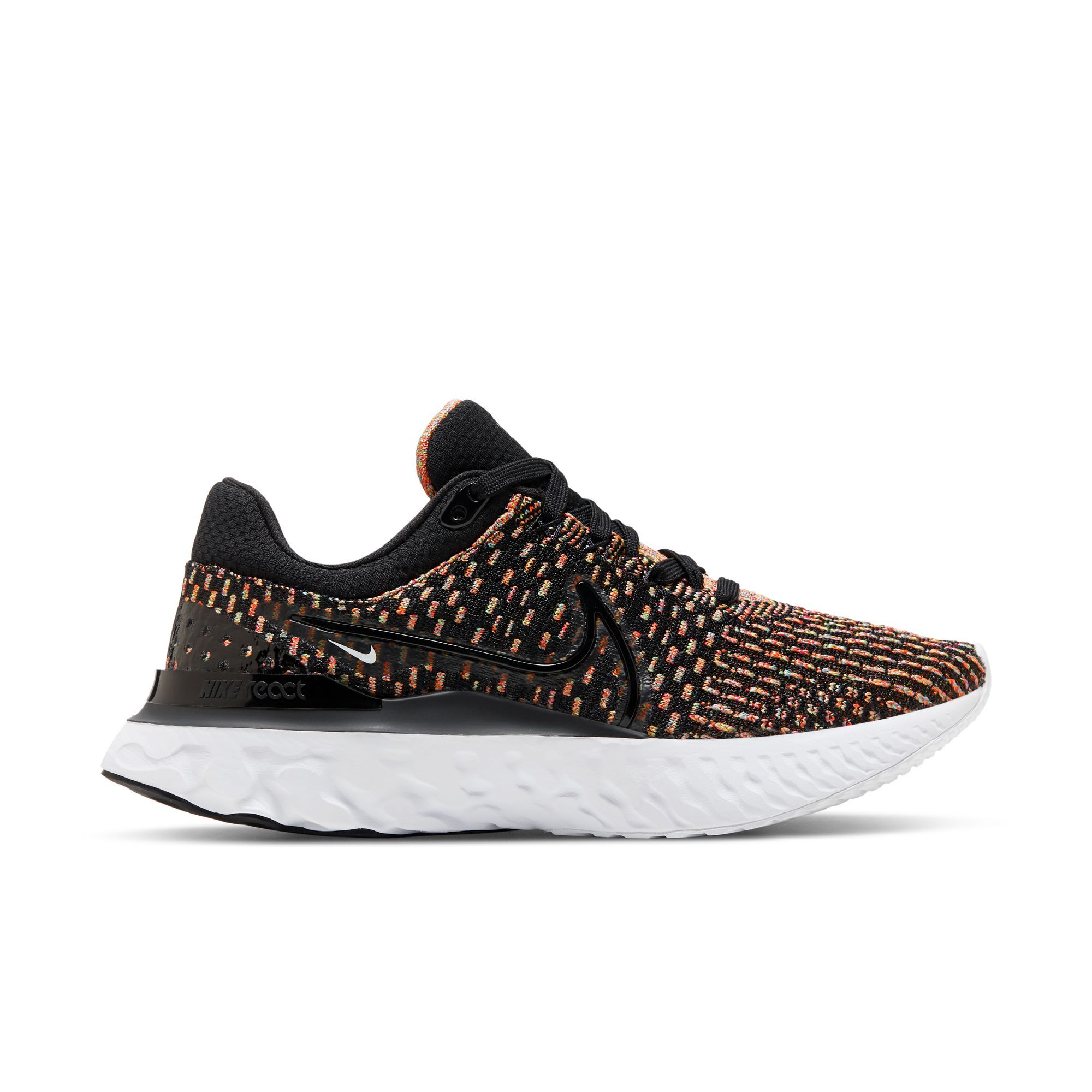 Nike W Nike React Infinity Run Fk 3 Tenis negro de mujer para correr
