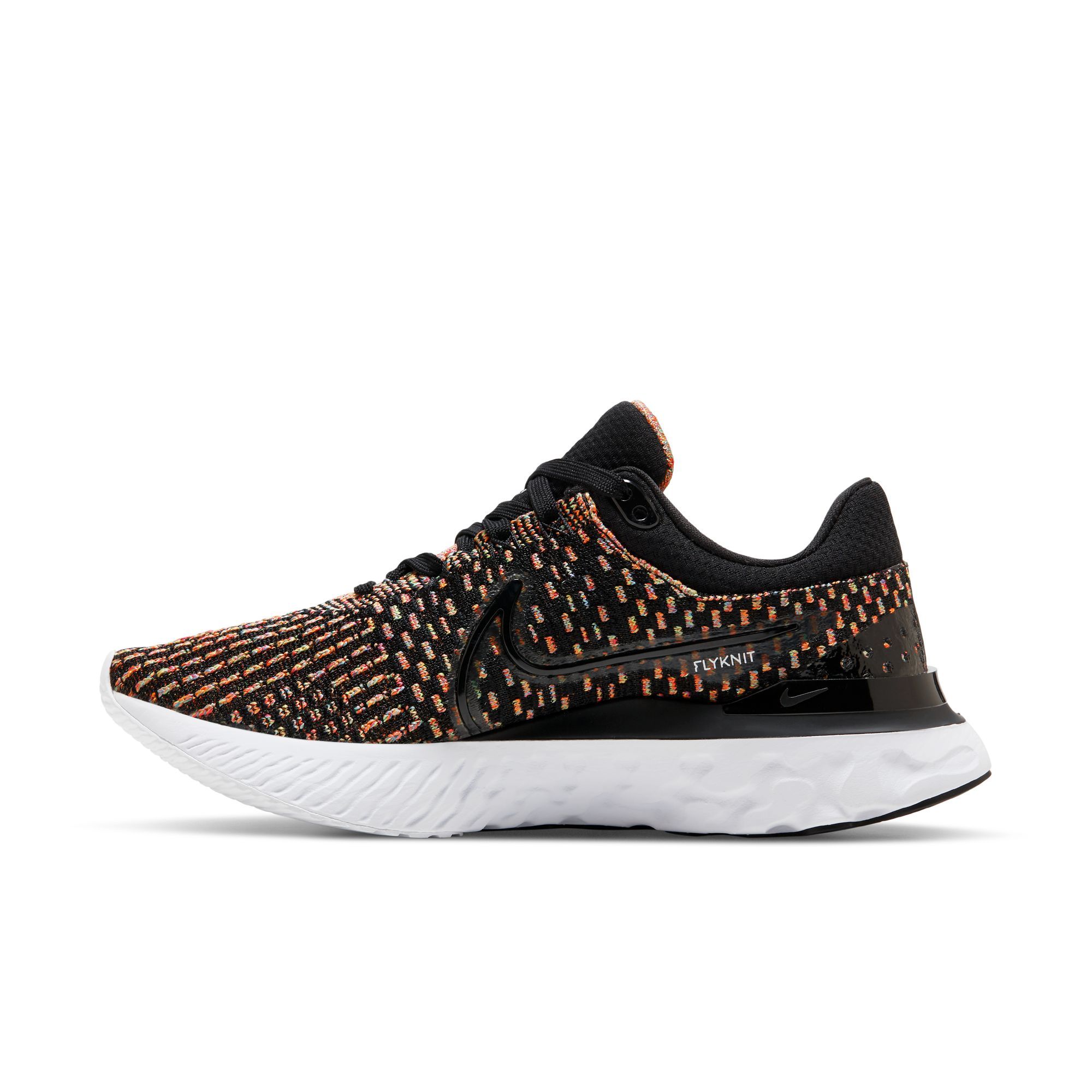 Nike W Nike React Infinity Run Fk 3 Tenis negro de mujer para correr