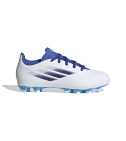 Guayos-adidas-para-niño-X-Speedflow.4-Fxg-J-para-futbol-color-blanco.-Lateral-Externa-Derecha