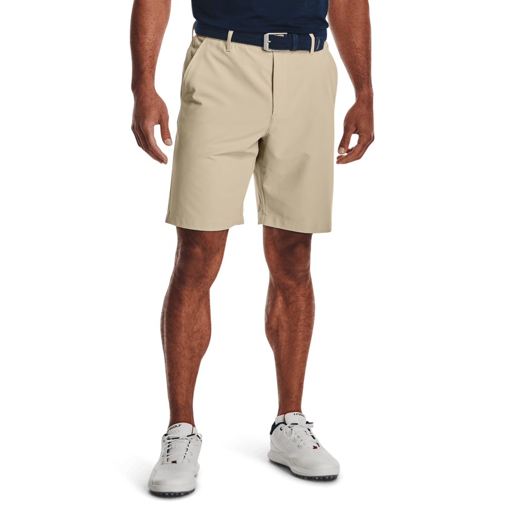 UA Drive Short Pantaloneta beige de hombre para golf