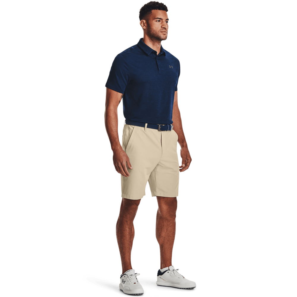 UA Drive Short Pantaloneta beige de hombre para golf