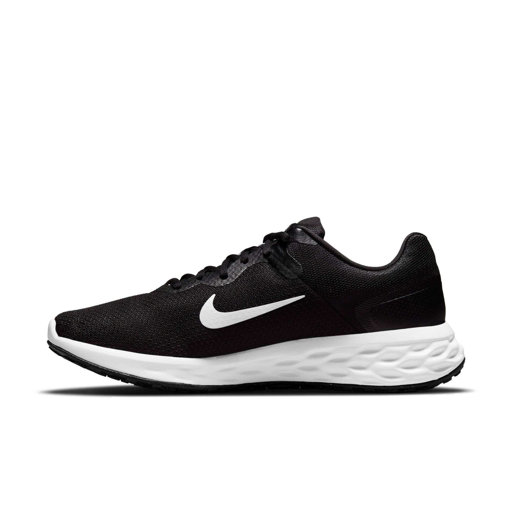 Nike Revolution 6 Nn Tenis negro de hombre para correr