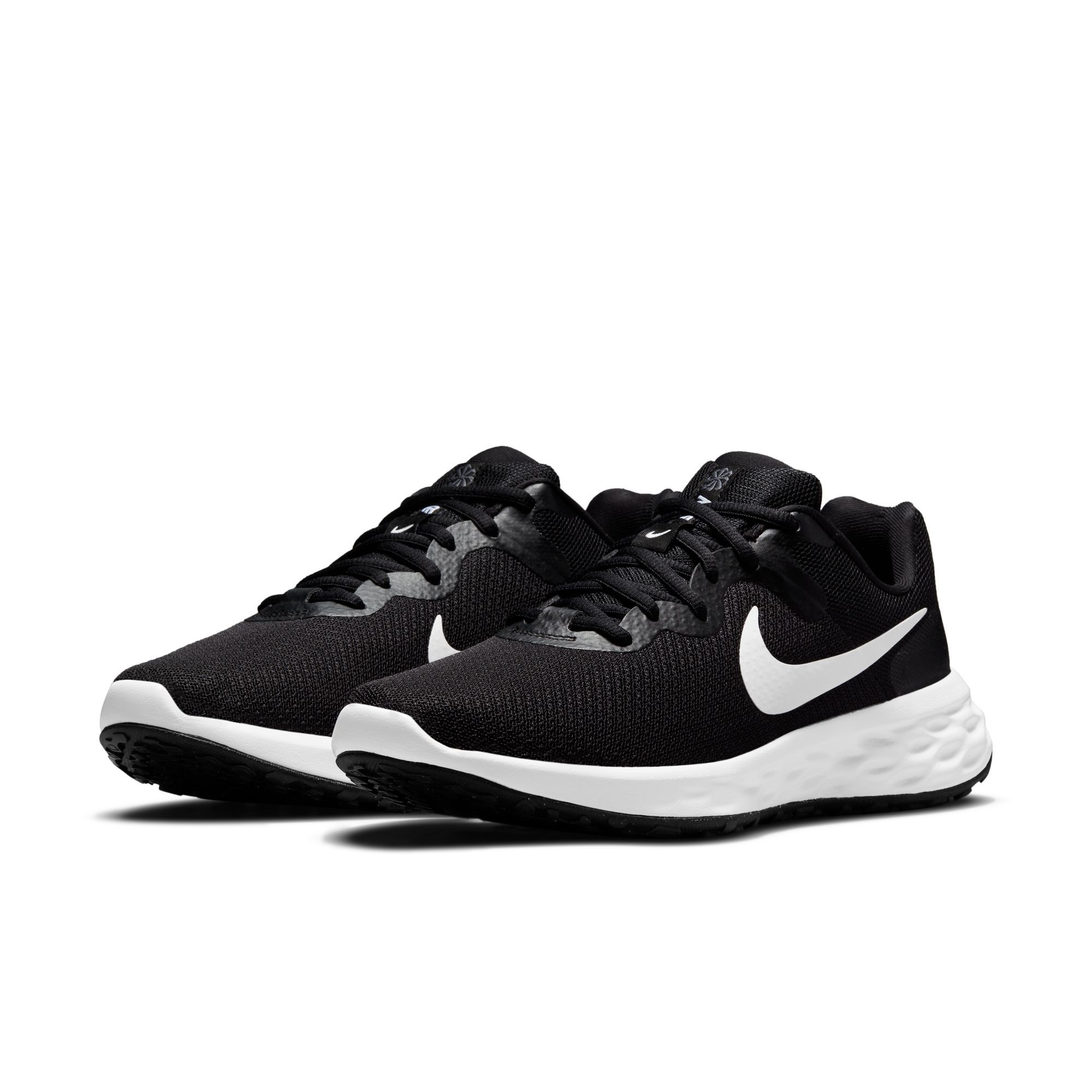 Nike Revolution 6 Nn Tenis negro de hombre para correr