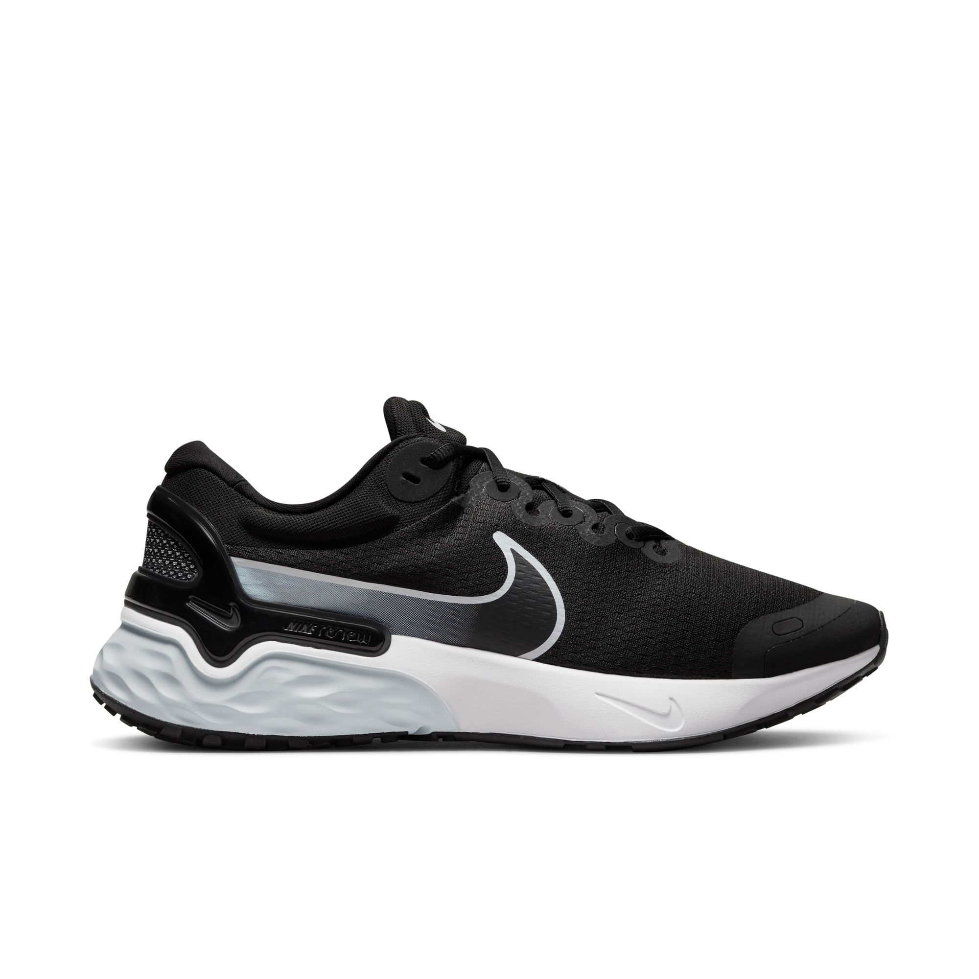 Nike Renew Run 3 Tenis negro de hombre para correr