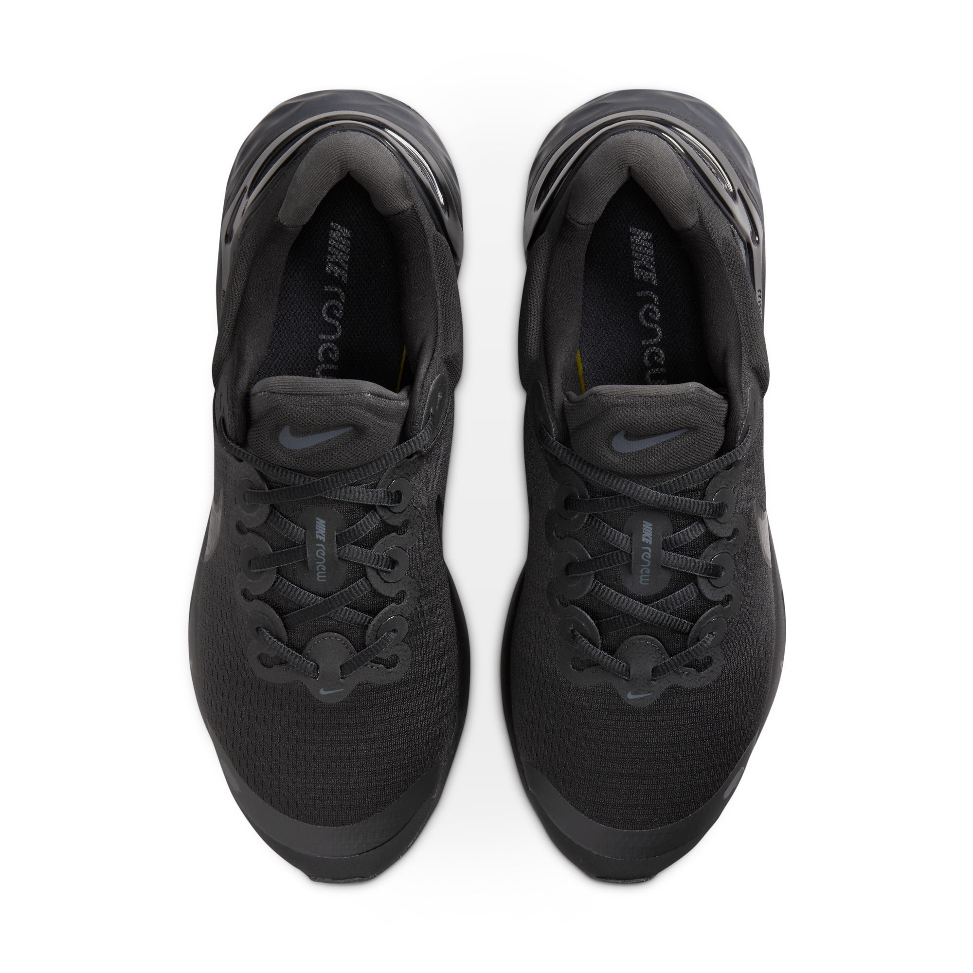 Nike Renew Run 3 Tenis negro de hombre para correr