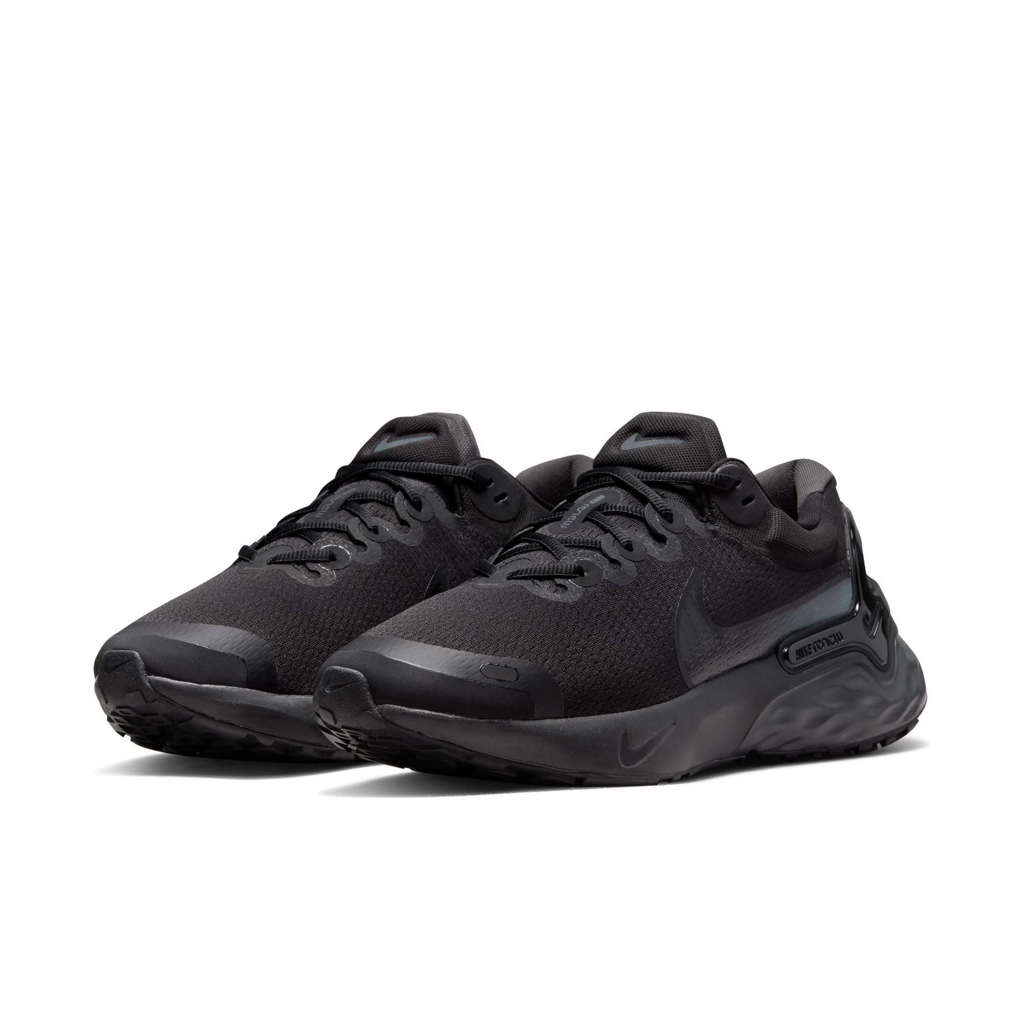 Nike Renew Run 3 Tenis negro de hombre para correr