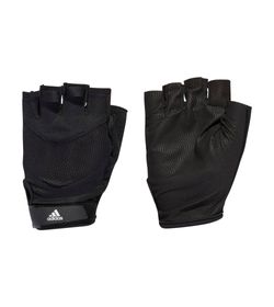 Guantes-adidas-para-hombre-Training-Glove-para-entrenamiento-color-negro.-Frente-Sin-Modelo