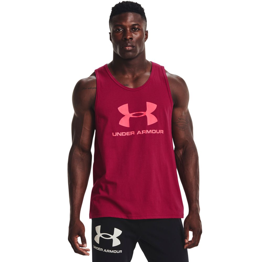 Camiseta Manga Sisa hombre UA 1329589-664 Ua Sportstyle Logo Tank