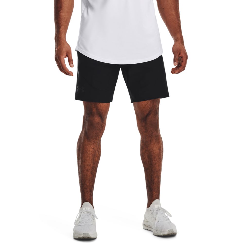 UA Unstoppable Shorts Pantaloneta negro de hombre para entrenamiento