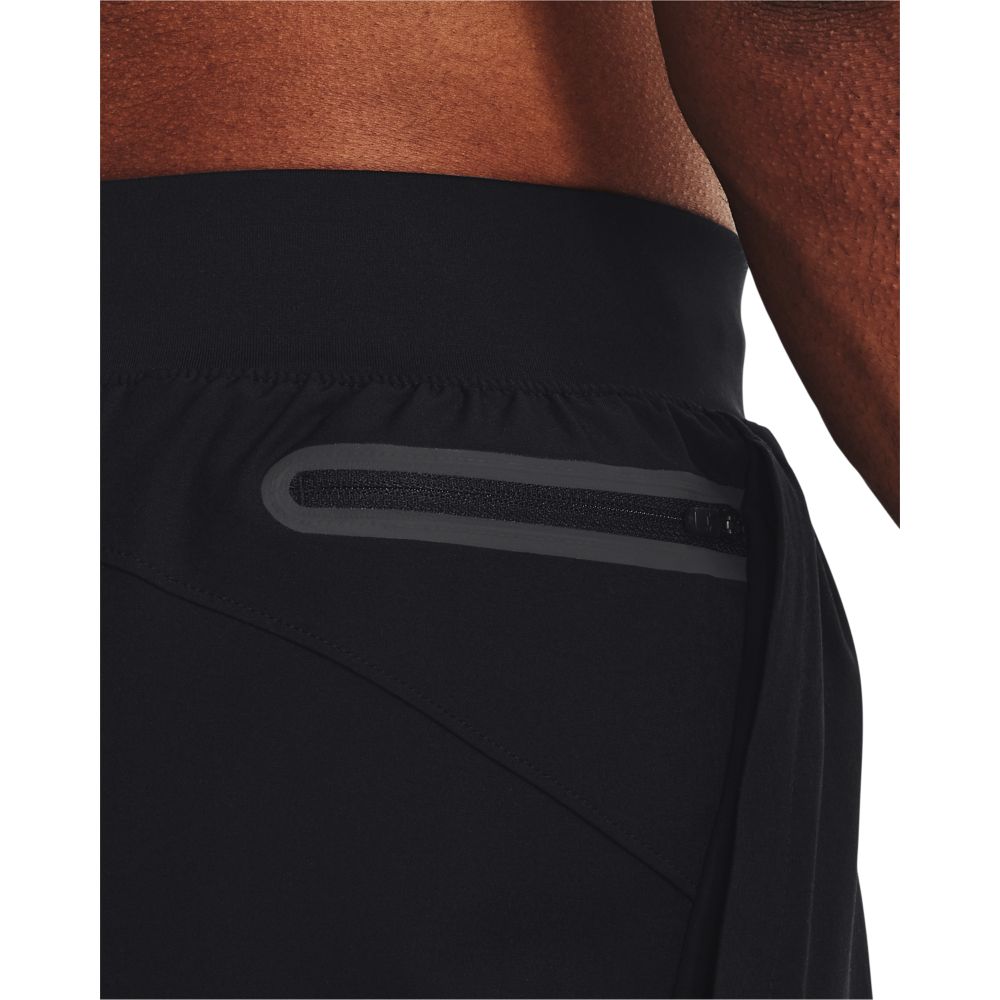 UA Unstoppable Shorts Pantaloneta negro de hombre para entrenamiento
