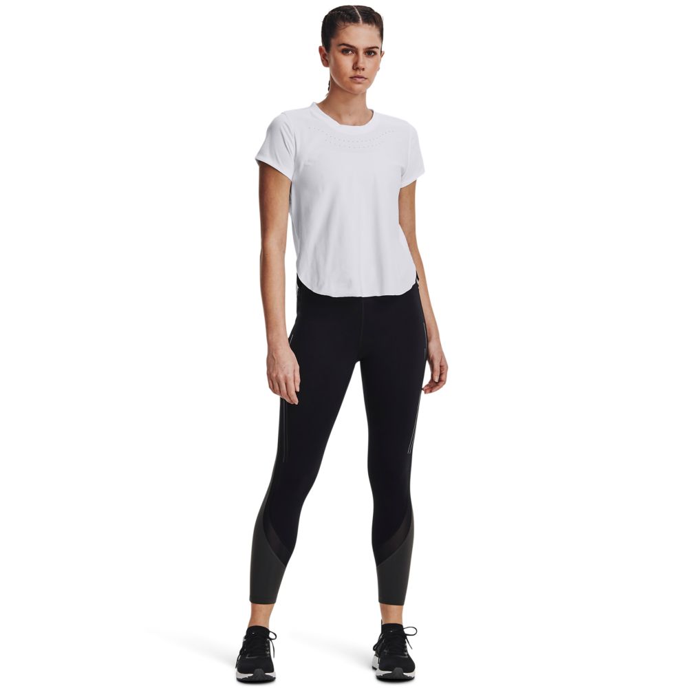 UA Paceher Ankle Tight Licra negro de mujer para correr