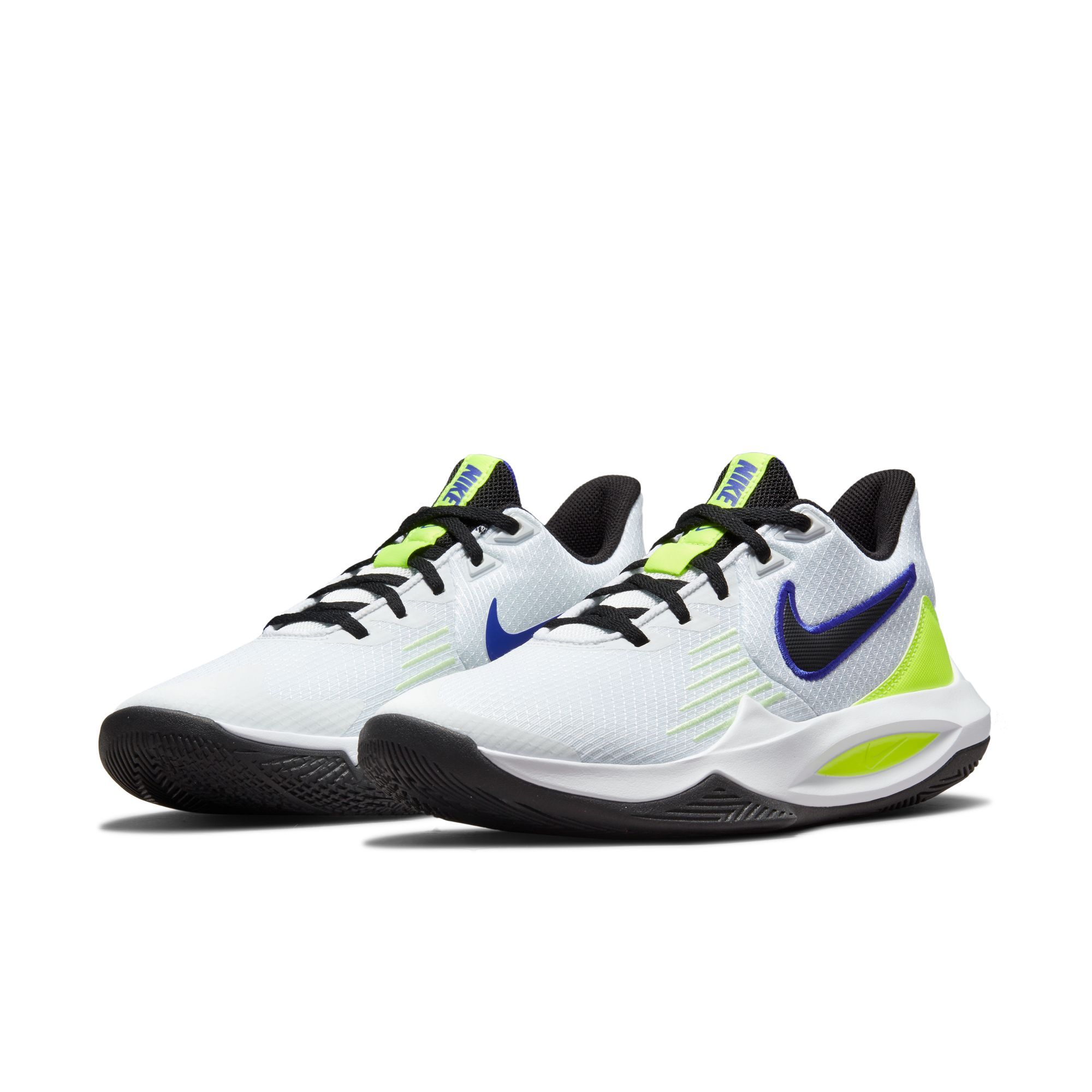 Nike Precision V Tenis blanco de hombre para baloncesto