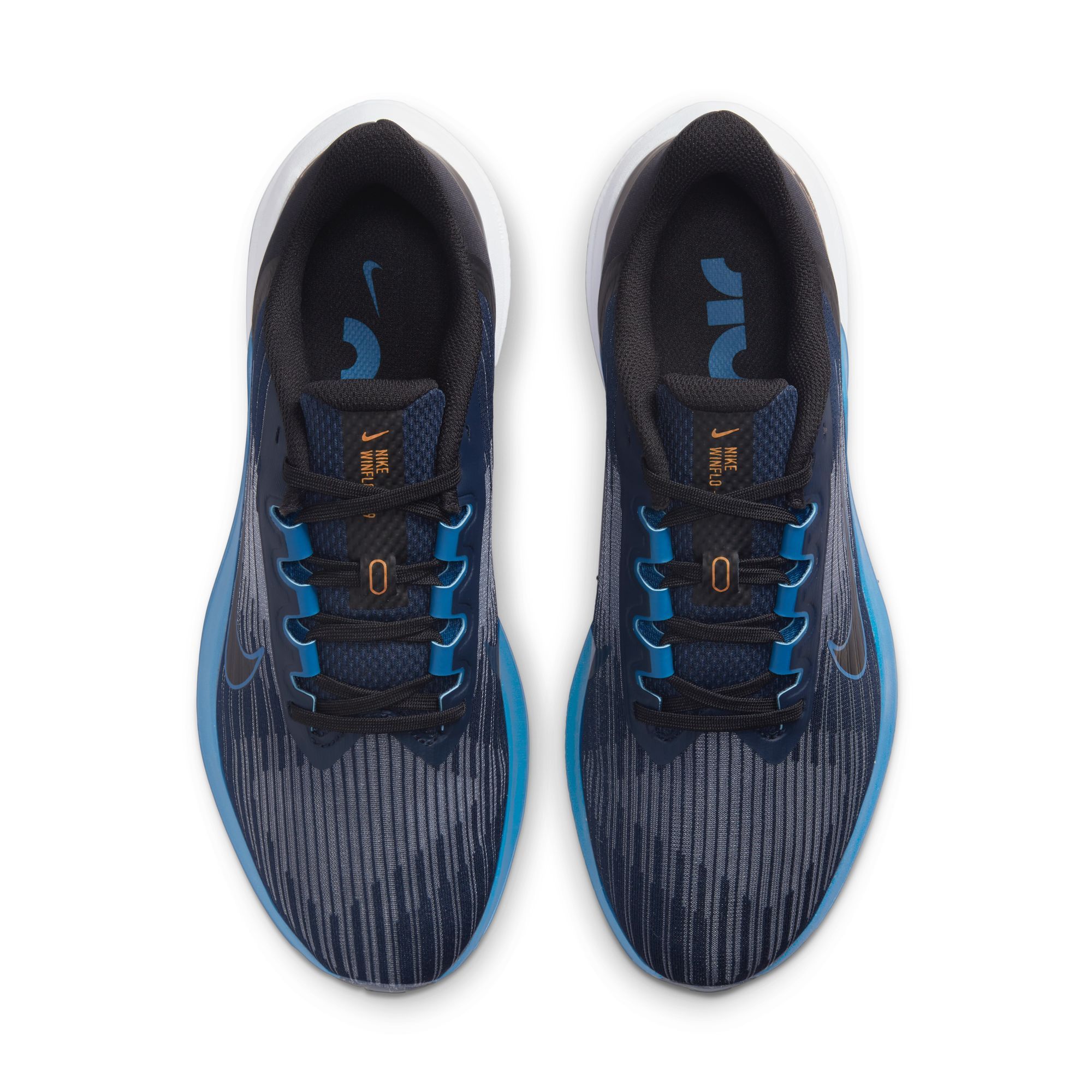 Nike Air Winflo 9 Tenis azul de hombre para correr
