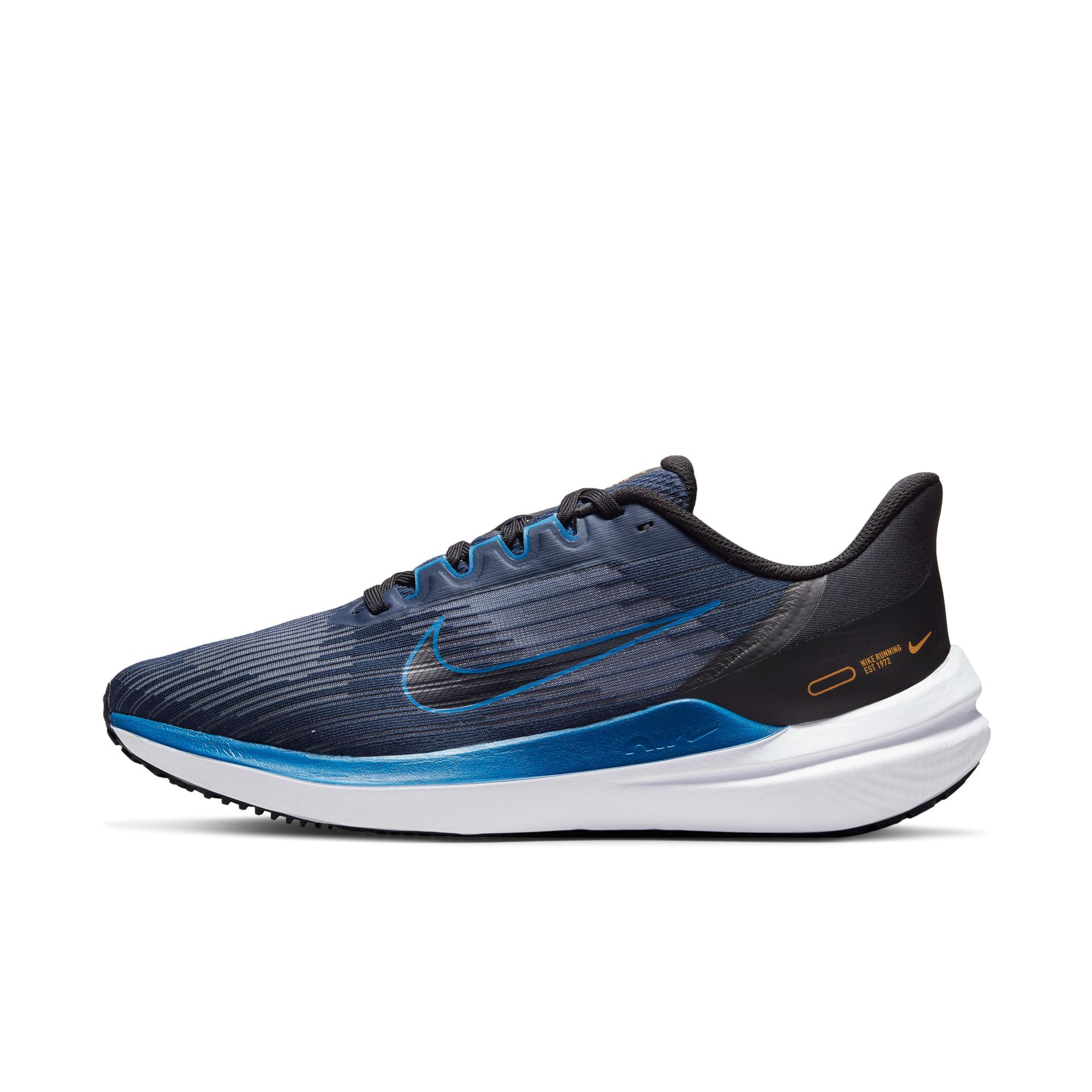 Nike Air Winflo 9 Tenis azul de hombre para correr