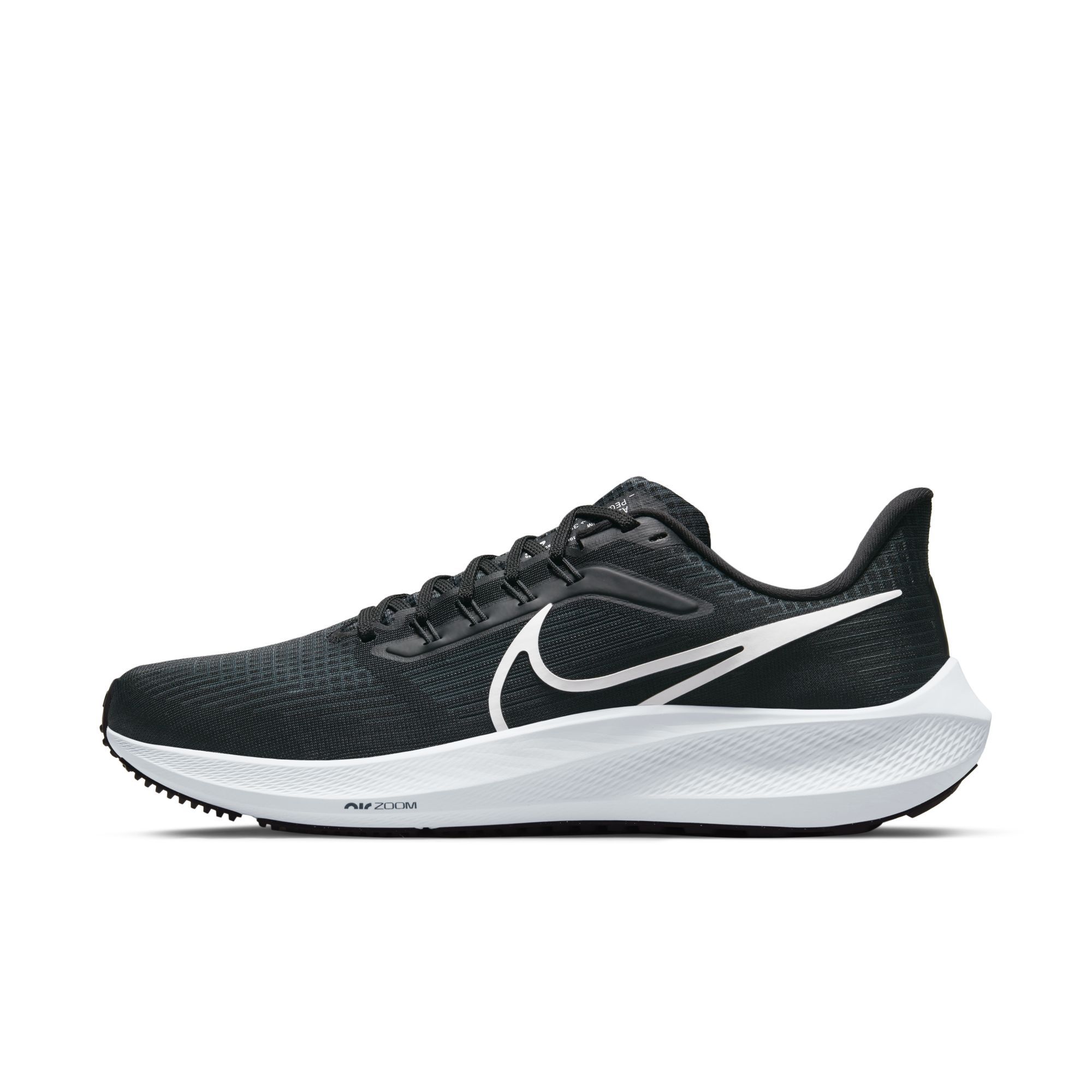 Nike Air Zoom Pegasus 39 Tenis negro de hombre para correr
