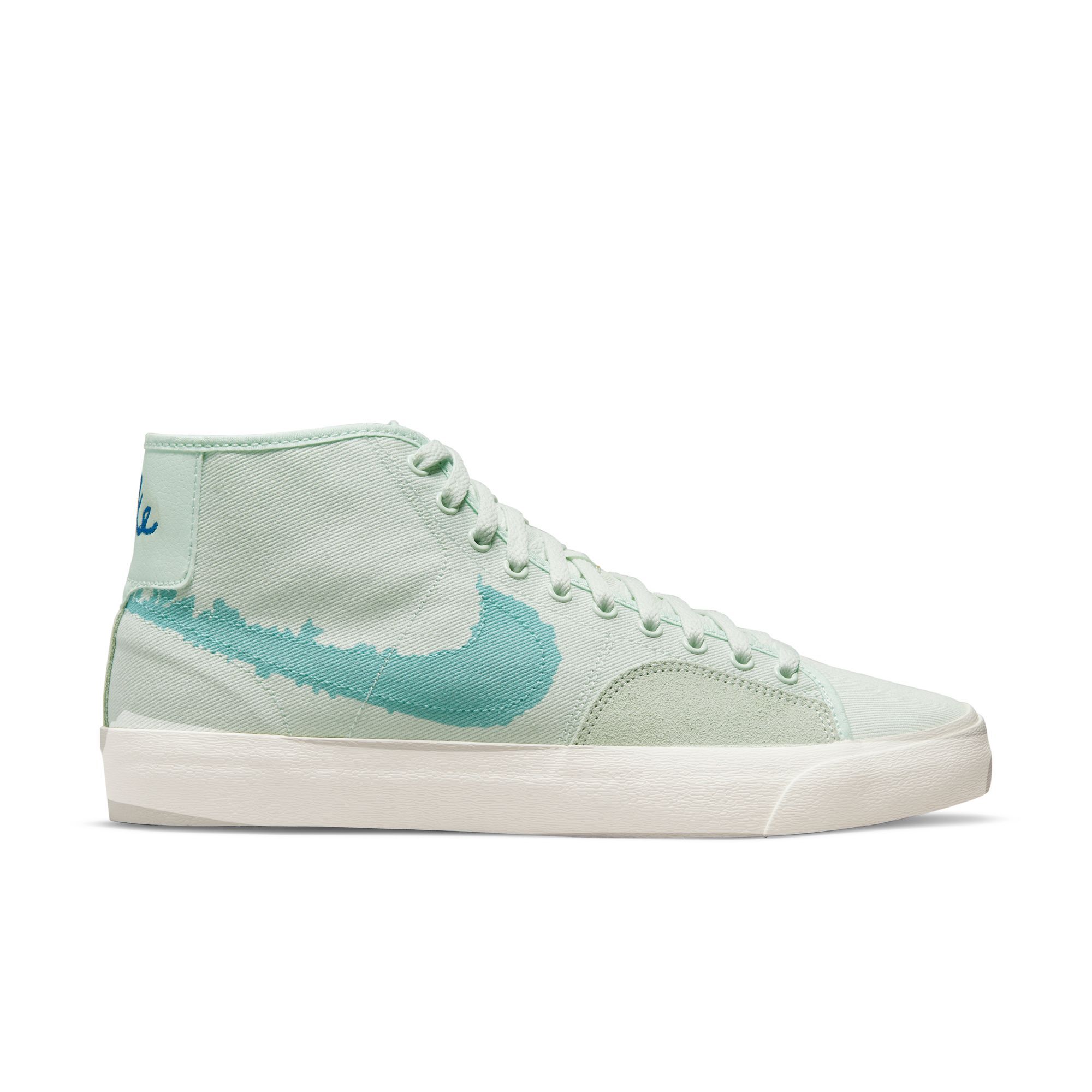 Nike Sb Blzr Court Mid Prm Tenis verde de hombre lifestyle