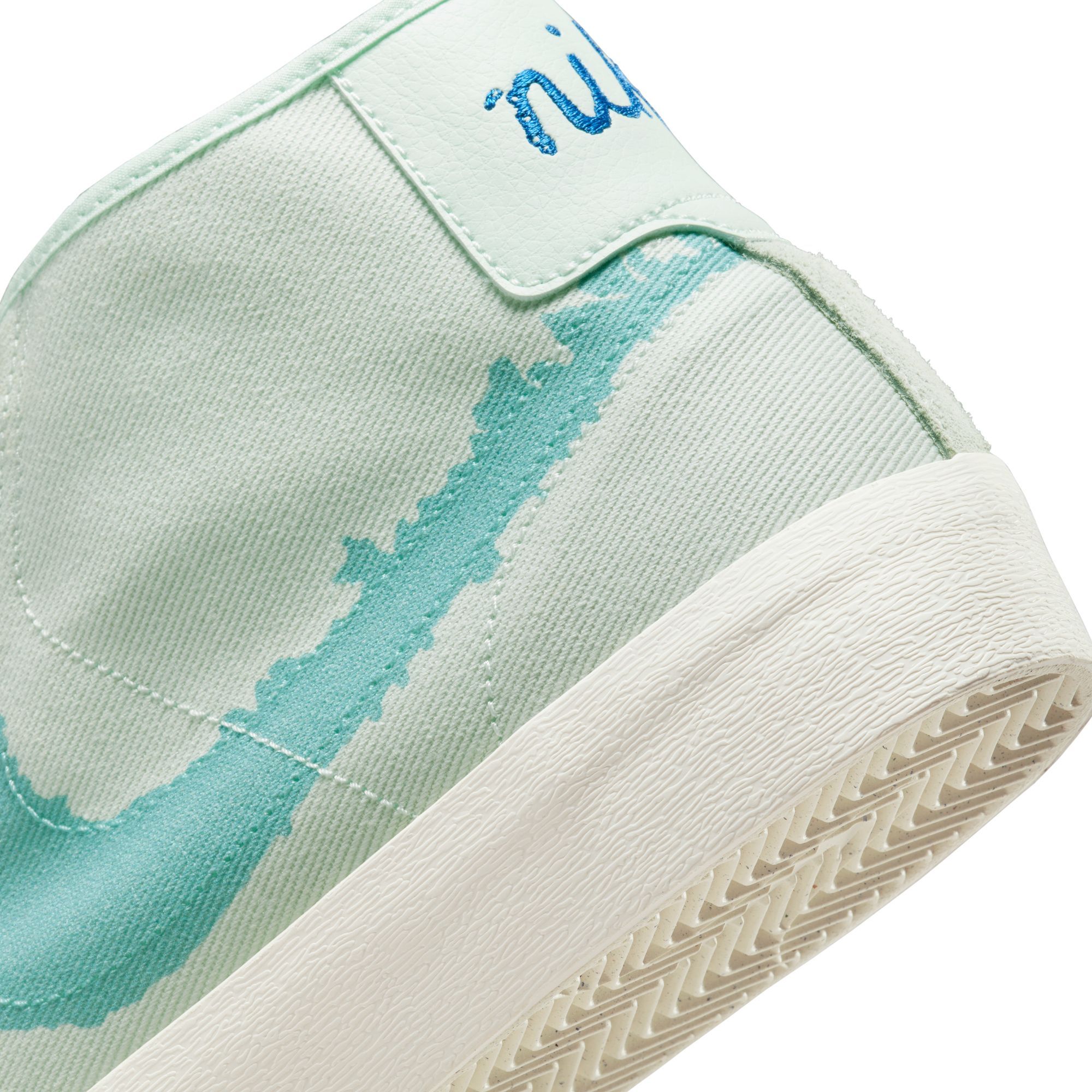 Nike Sb Blzr Court Mid Prm Tenis verde de hombre lifestyle