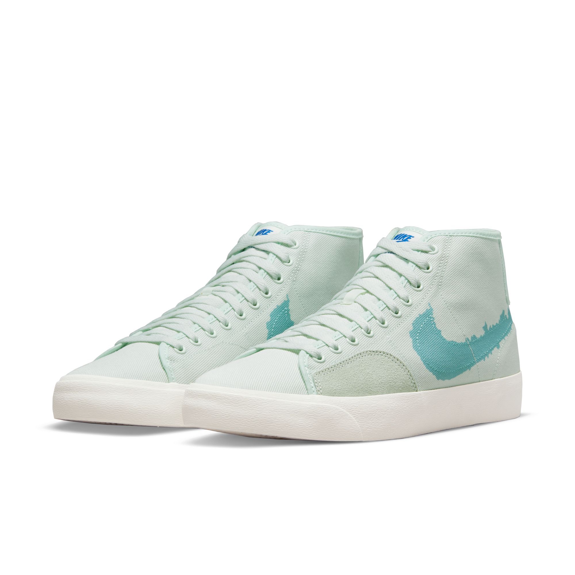 Nike Sb Blzr Court Mid Prm Tenis verde de hombre lifestyle