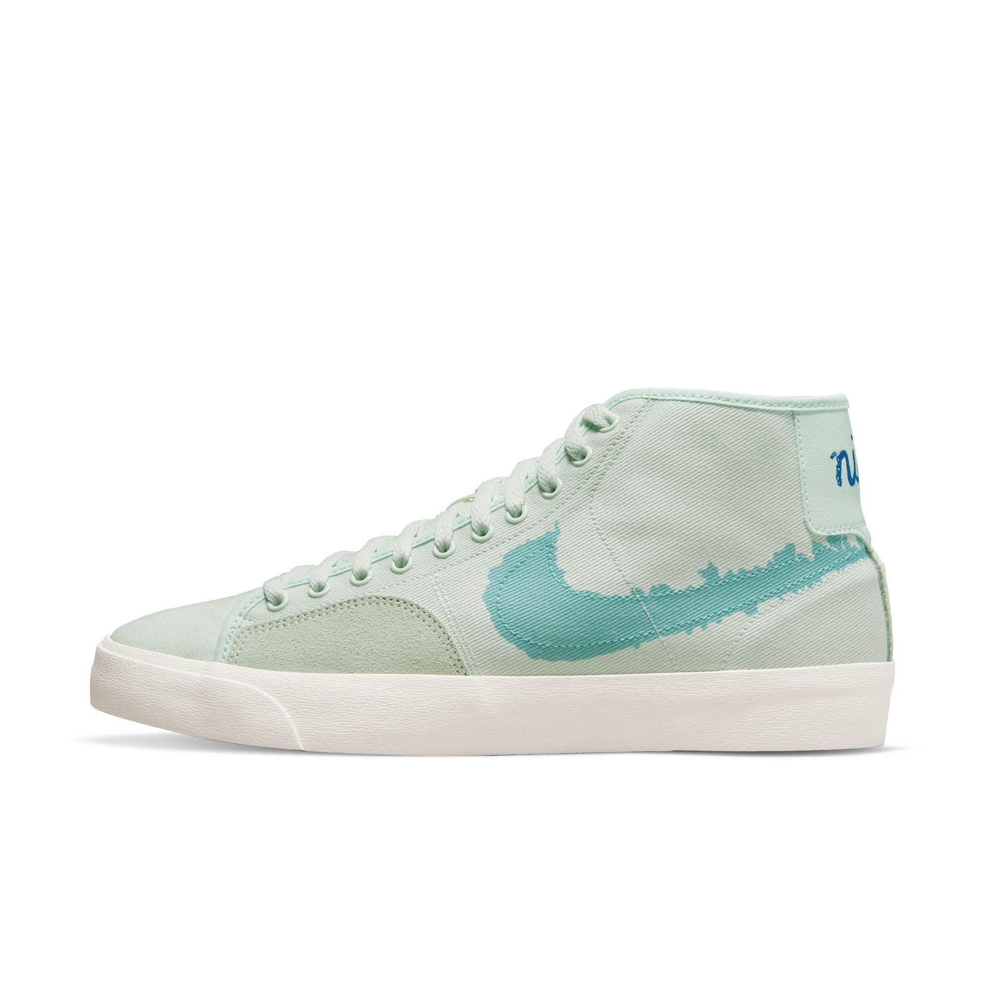 Nike Sb Blzr Court Mid Prm Tenis verde de hombre lifestyle