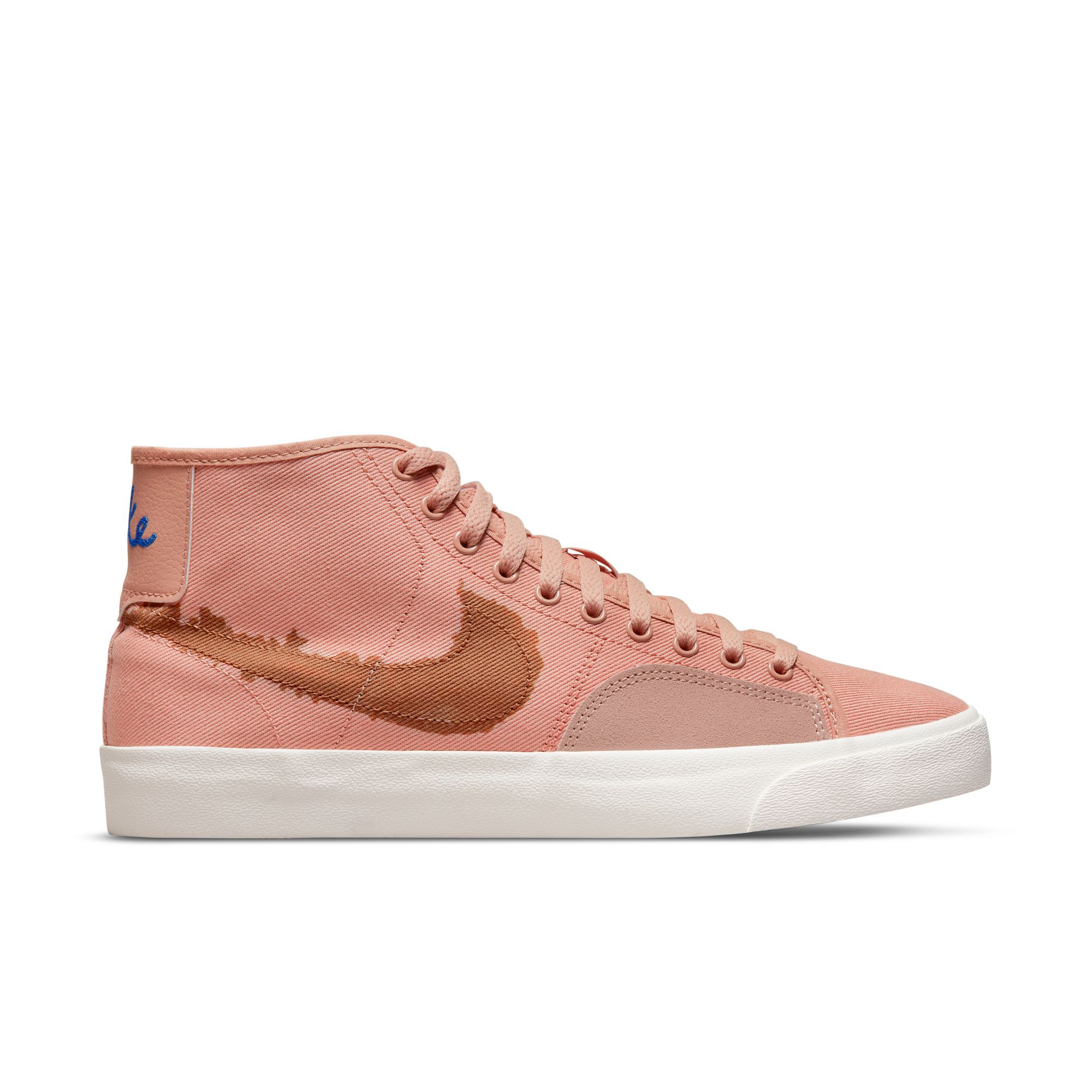 Nike Sb Blzr Court Mid Prm Tenis rosado de hombre lifestyle