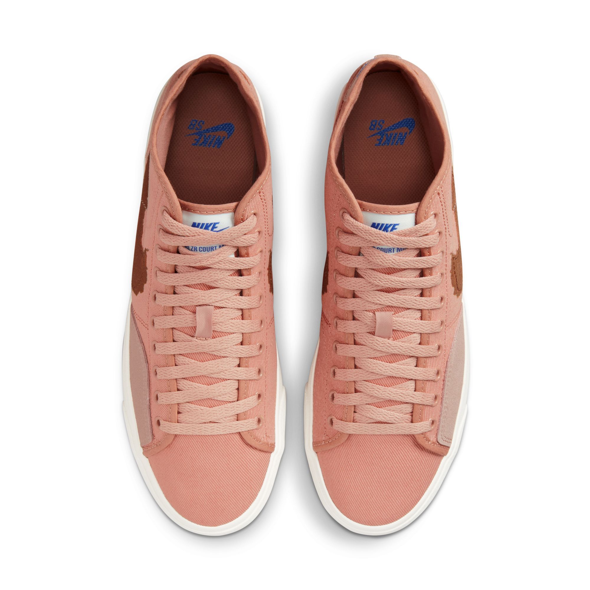 Nike Sb Blzr Court Mid Prm Tenis rosado de hombre lifestyle
