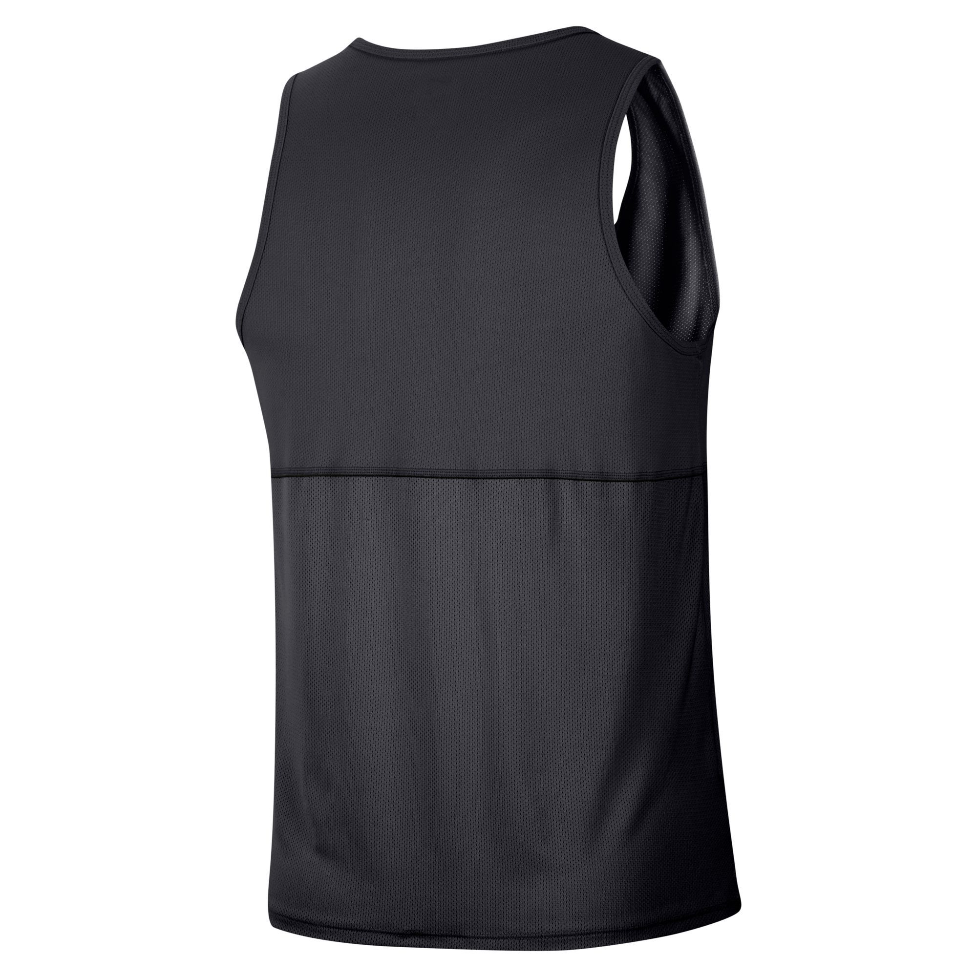 Nike M Nk Df Run Tank Camiseta Manga Sisa negro de hombre para correr