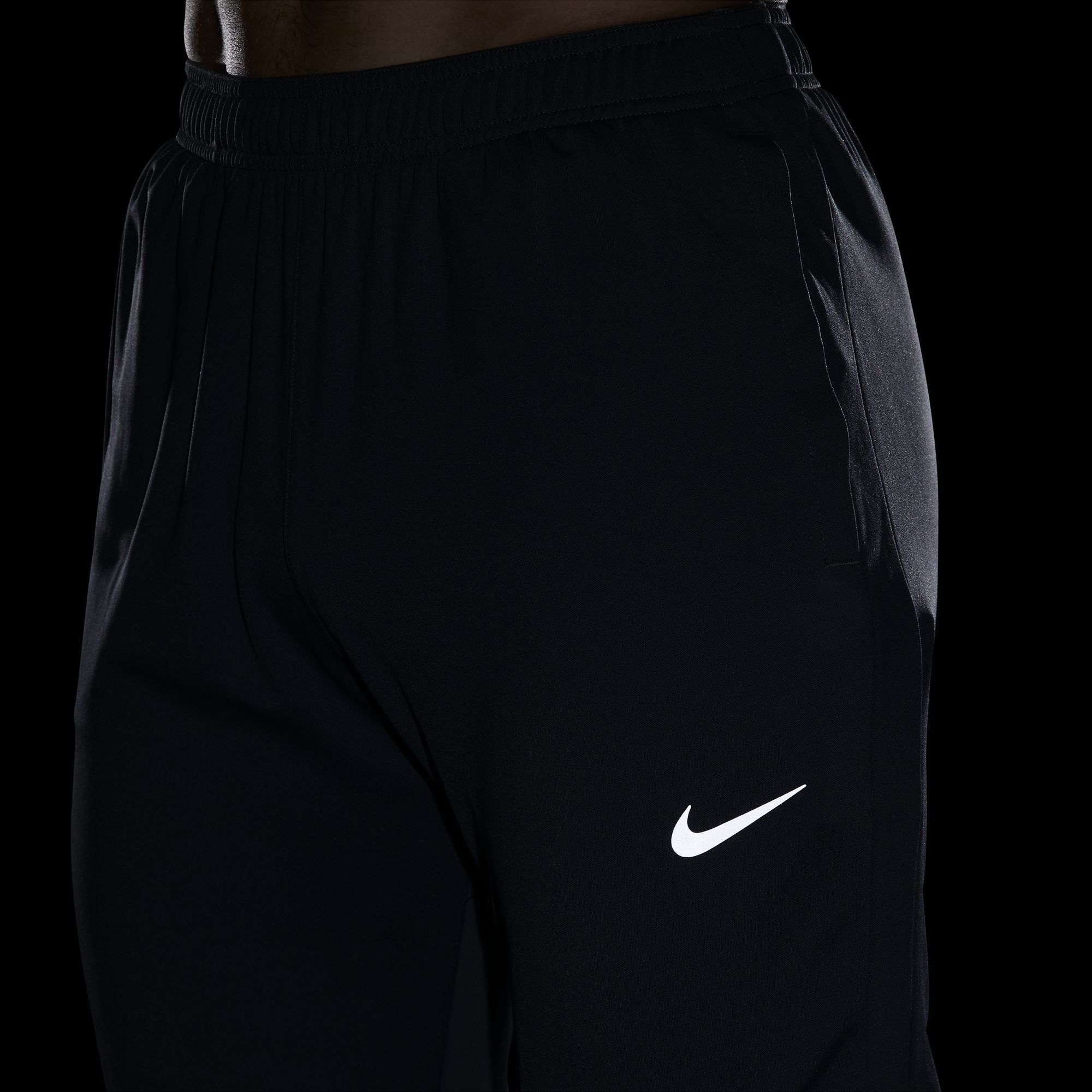 Nike M Nk Df Chllgr Knit Pant Pantalón gris de hombre para correr