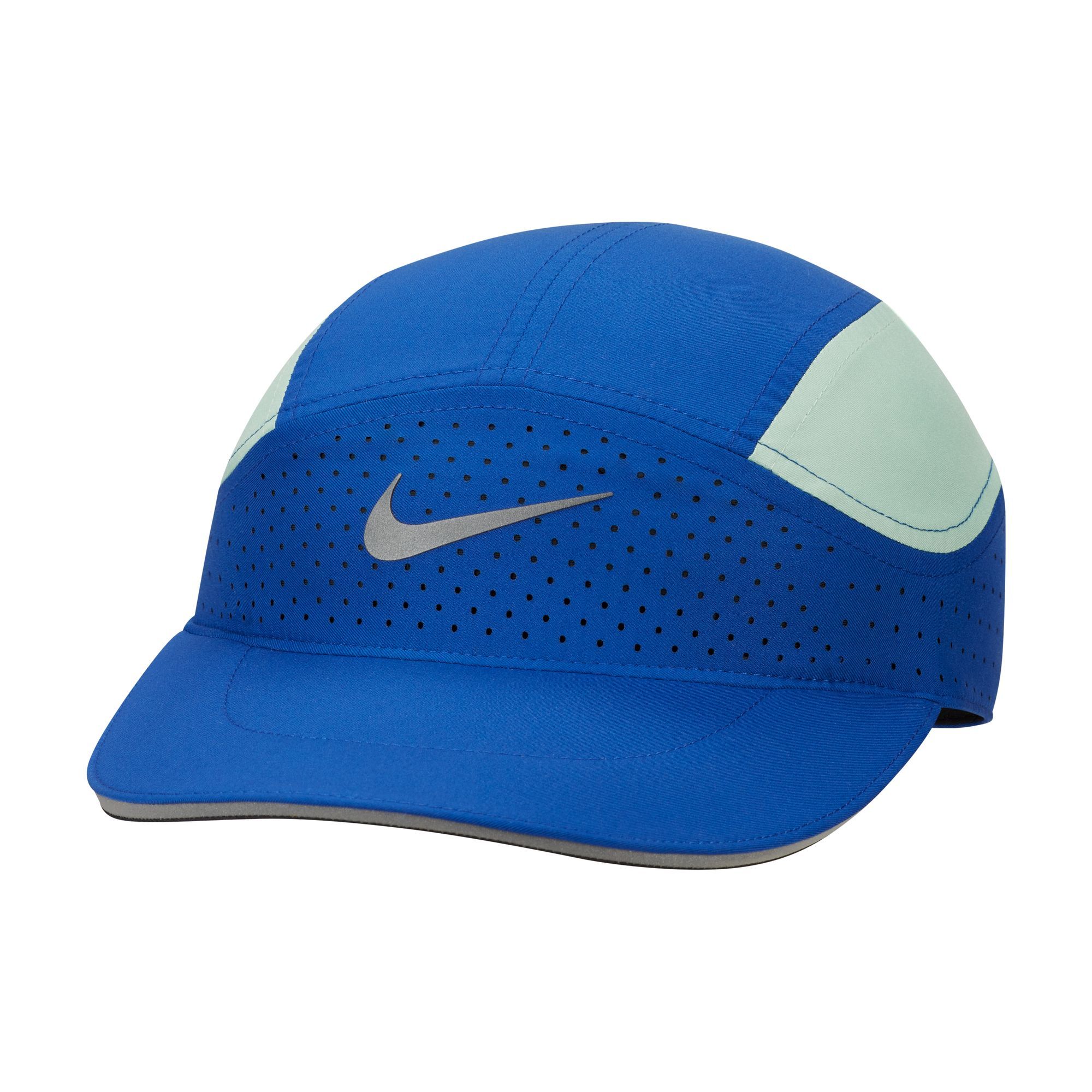 Nike U Aero Dfadv Tlwnd Elt Cap Gorra azul de hombre para correr
