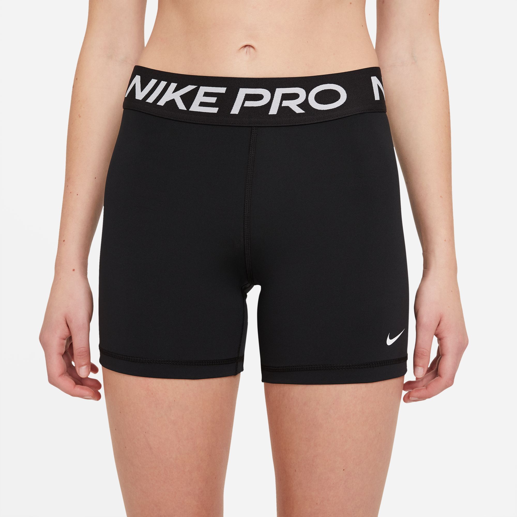 Nike W Np 365 Short 5In Licra negro de mujer para entrenamiento